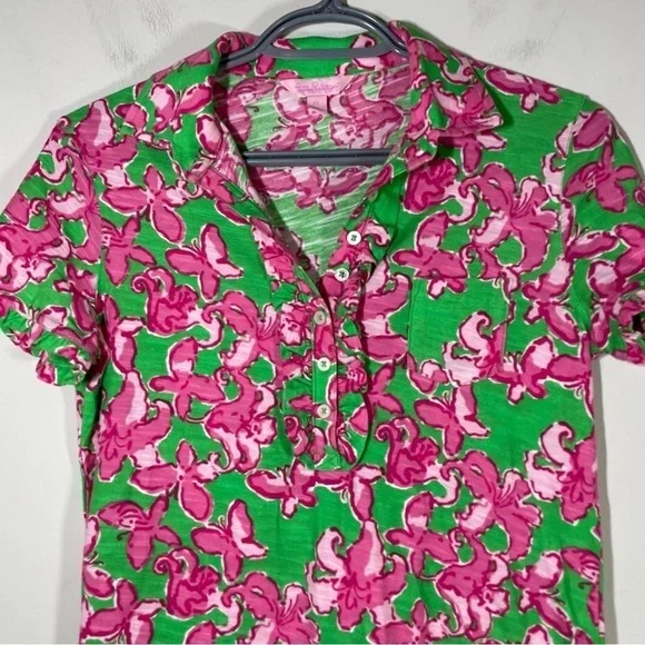 Lilly Pulitzer Carolyn Butterfly Flutter Dress Size XS - Picture 4 of 6